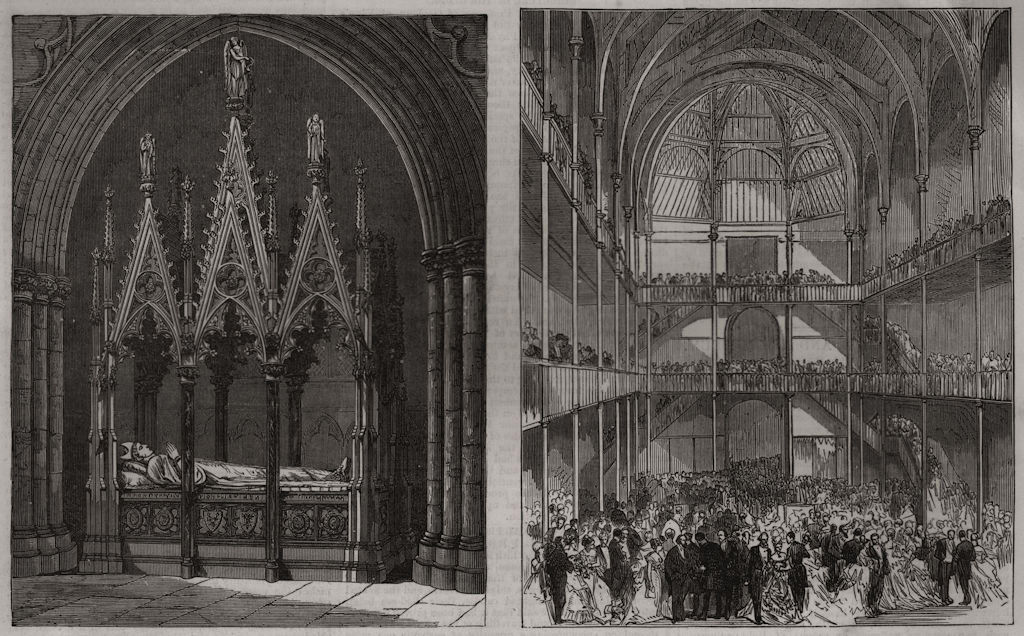 Associate Product Lichfield Cathedral Bishop memorial Edinburgh Science & Art Museum opening, 1875