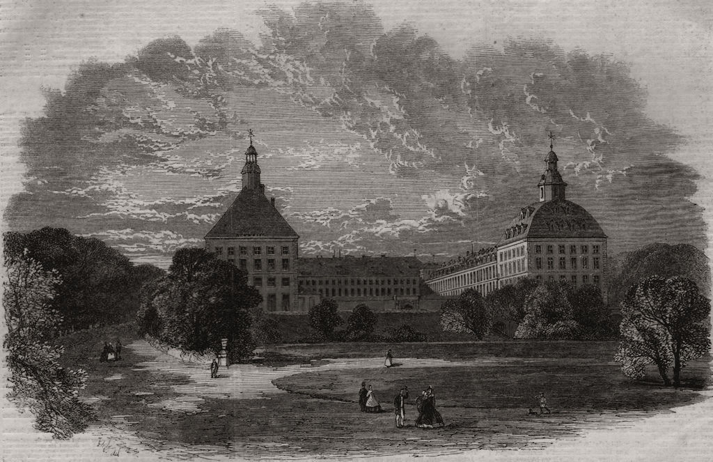 Her Majesty's visit to Germany. The Ducal Palace at Gotha. Thuringia 1862