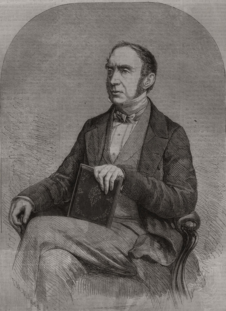 Sir Charles Lock Eastlake, FRS, president of the Royal Academy. Artists 1860