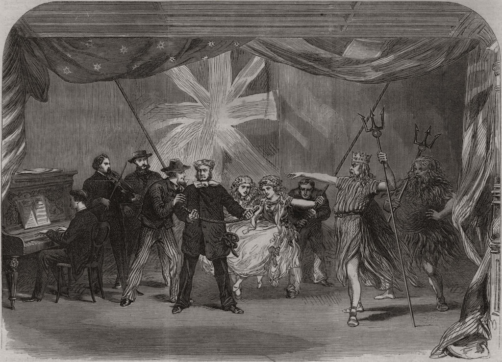 Associate Product Amateur dramatic entertainment on board the Great Eastern steamship at sea 1866