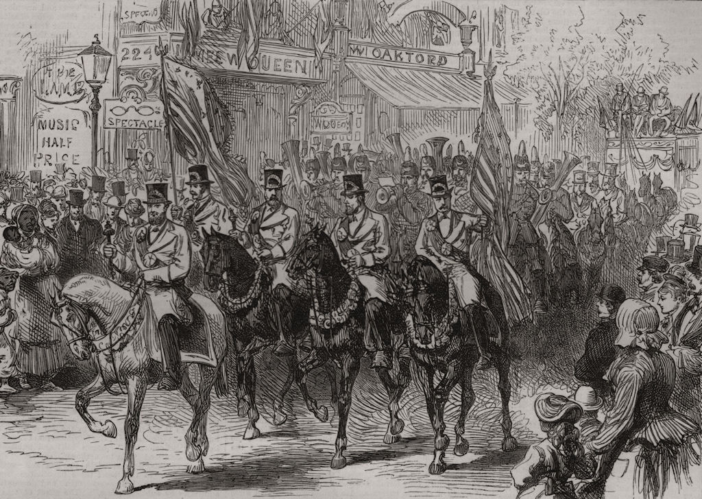 American Centennial Exhibition Butchers Chestnut Street Philadelphia, 1876