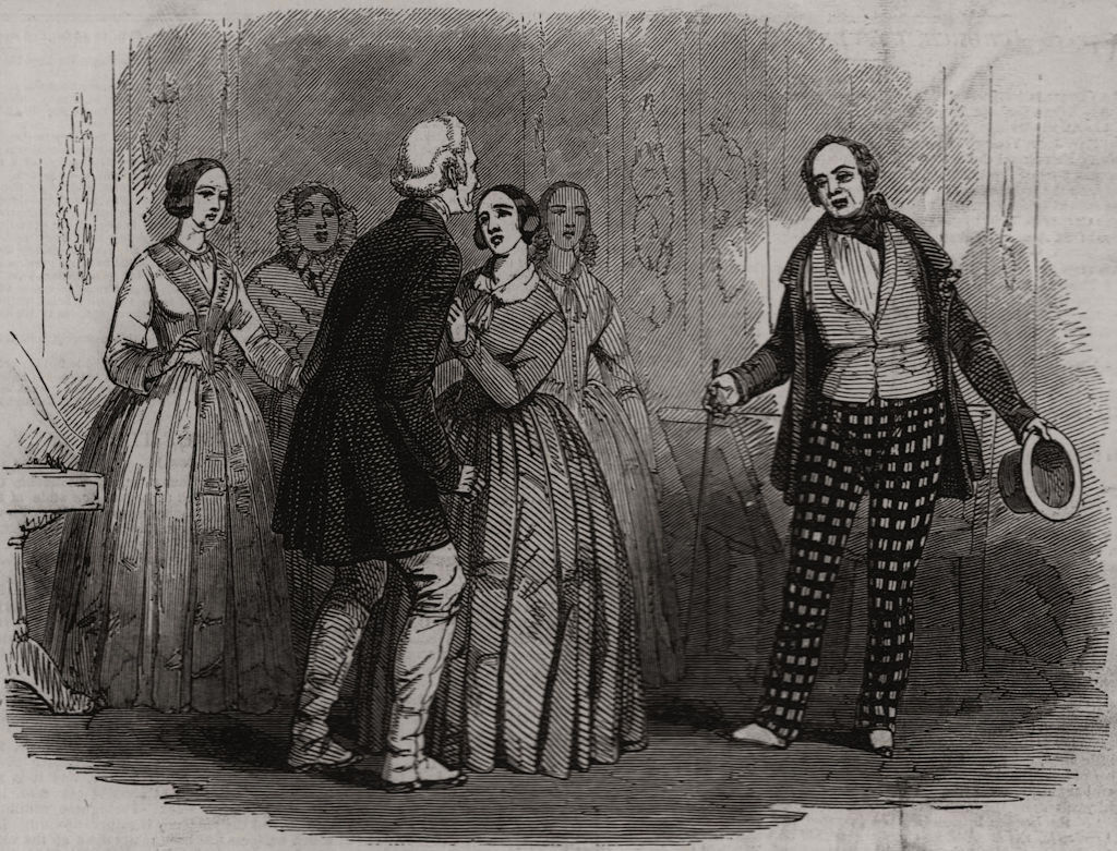 Associate Product " Look before you Leap; or, Wooings " at the Haymarket Theatre. London 1846