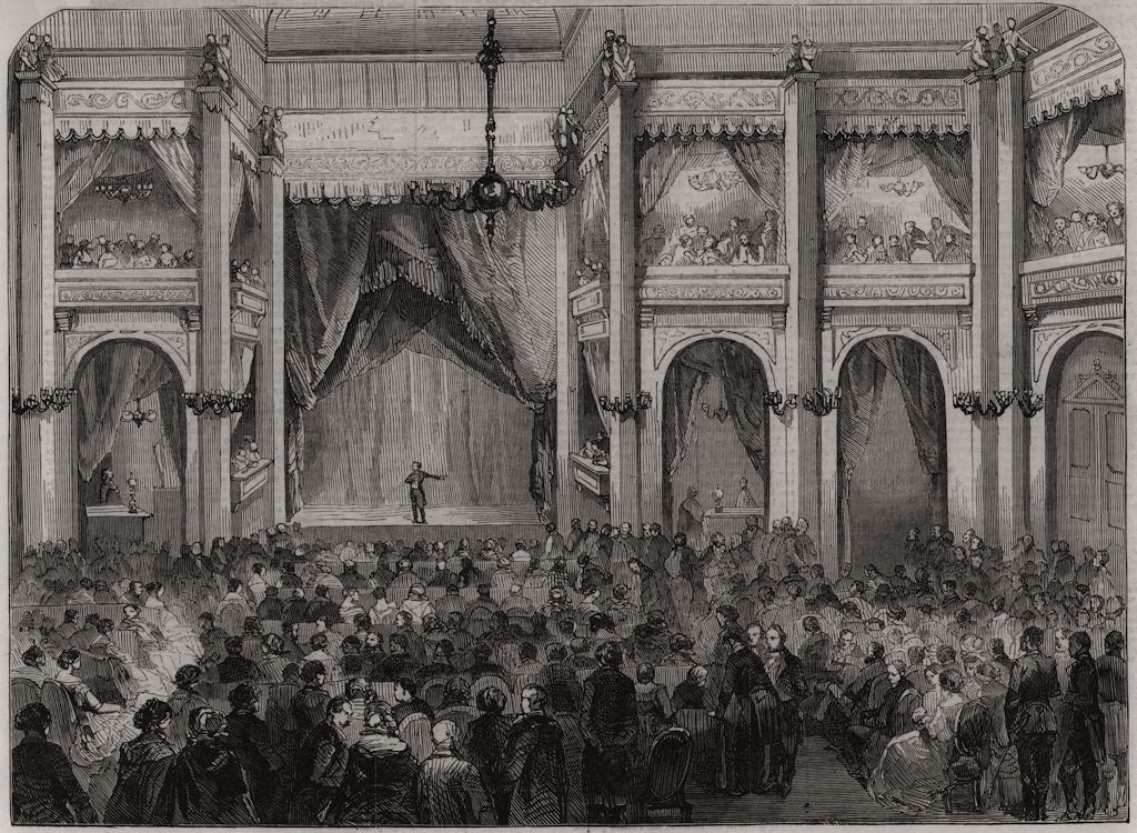Associate Product The Schiller Festival at Berlin. Celebration at Kroll's Concert-Room 1859