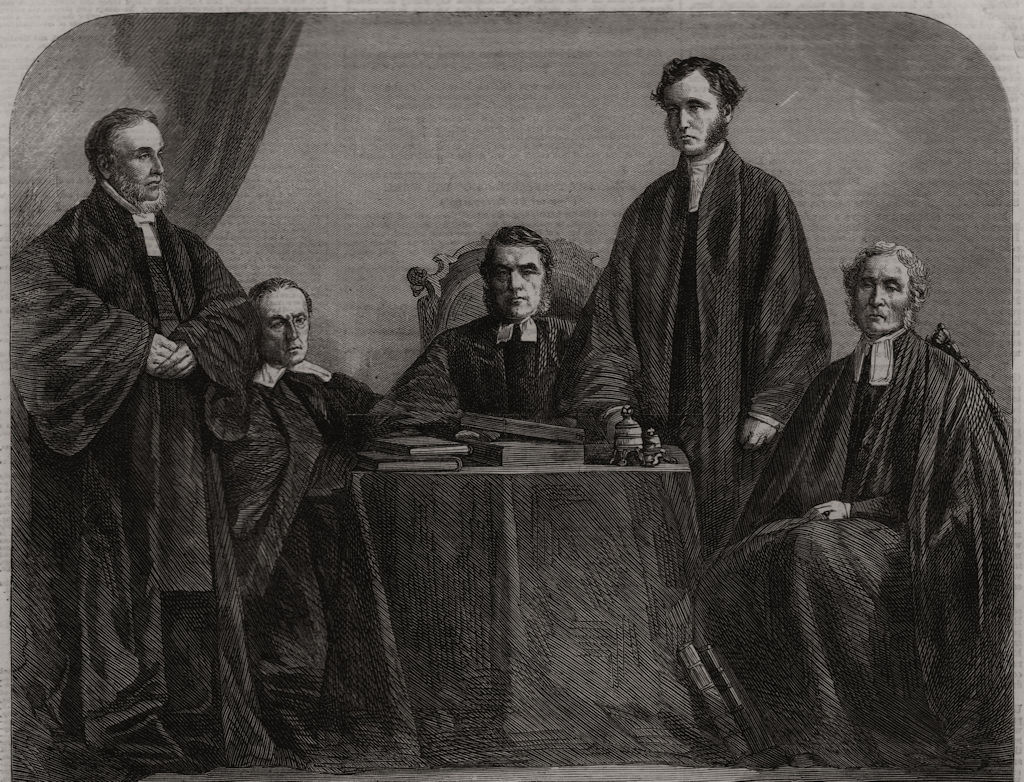 Canada: Anglican Bishops of Huron, Toronto, Montreal, Ontario & Quebec 1862
