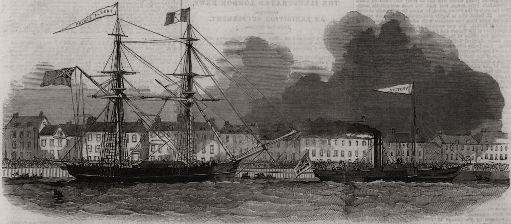 Departure of the Renewed Branch Expedition in search of Sir John Franklin, 1851