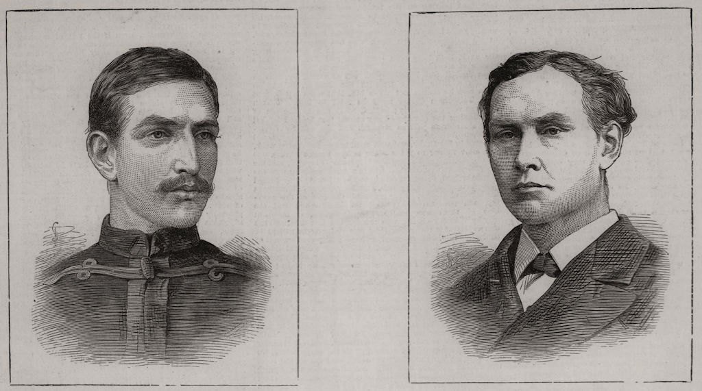 Associate Product Maj WM Laurence, killed in Basuto War; Edward Whymper, Andes mountaineer, 1881