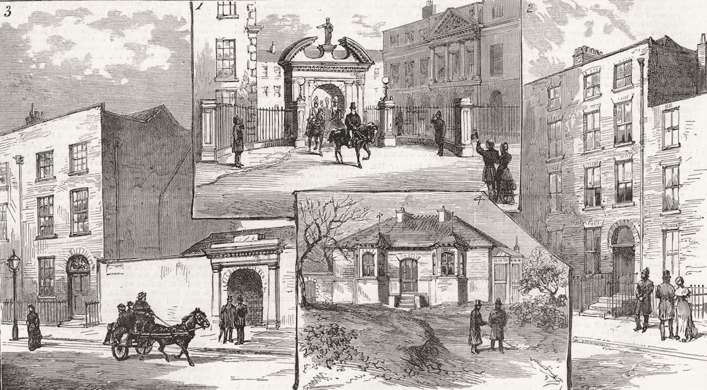 DUBLIN. Murder league. Lord Spencer; James Carey 1883 old antique print