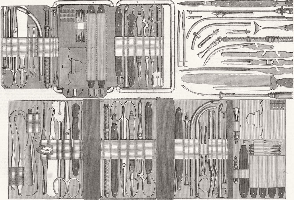 Associate Product MANUFACTURING. Charrieres articulated blades 1867 old antique print picture