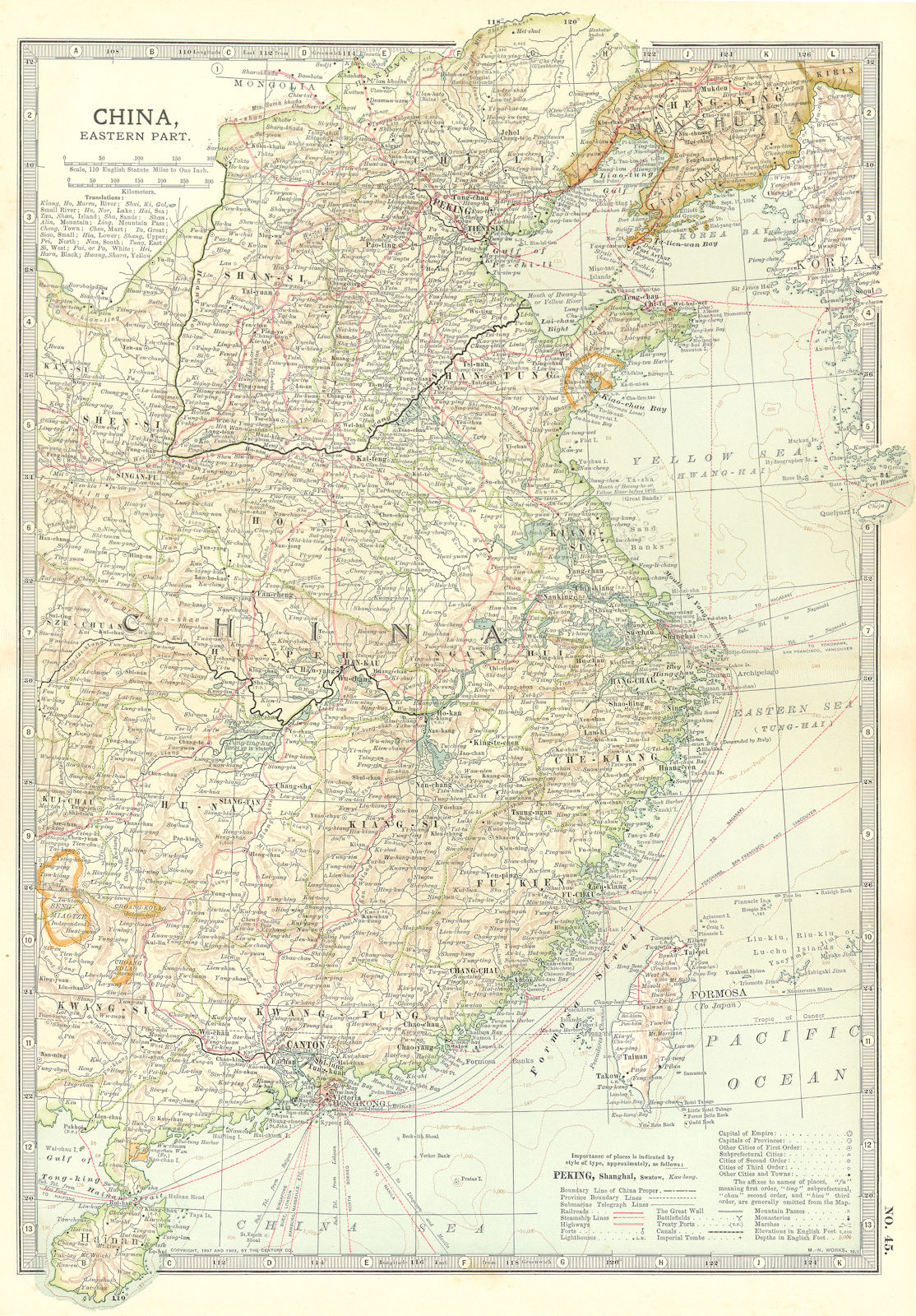 Associate Product CHINA.Wars battlefields Opium 1841-42, Tonkin 1884,Sino-Japanese 1894 1903 map