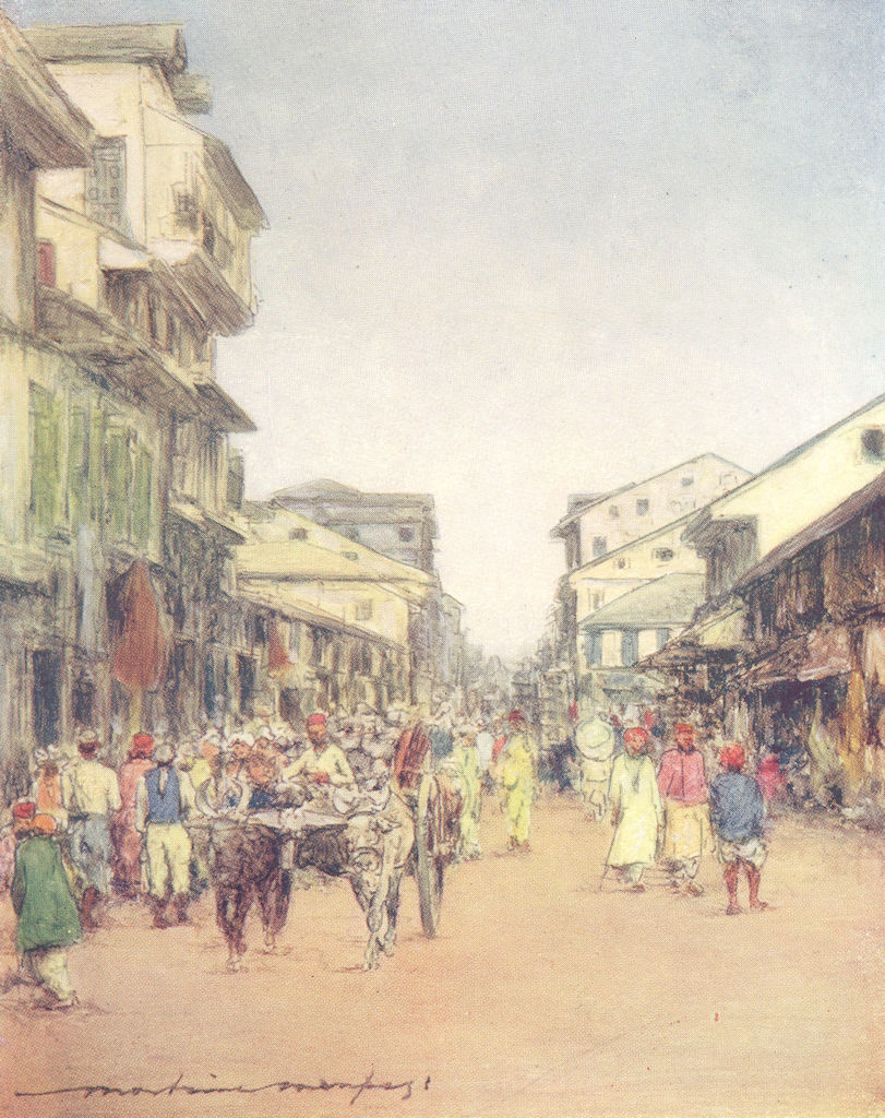 INDIA. Delhi 1905 old antique vintage print picture