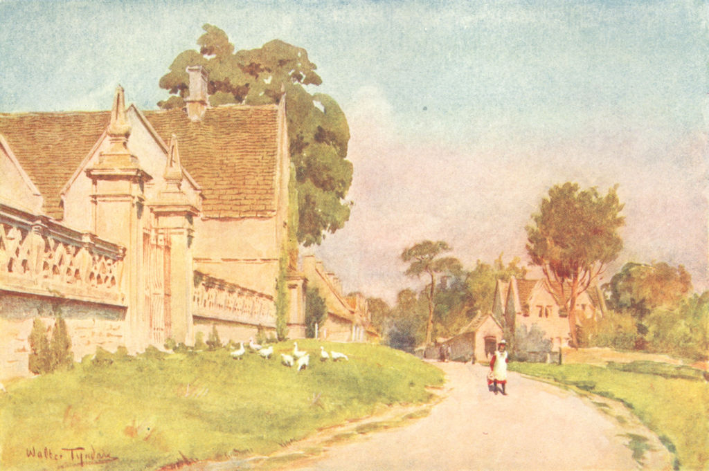 Associate Product SOMT. Claverton Manor, Bath 1906 old antique vintage print picture