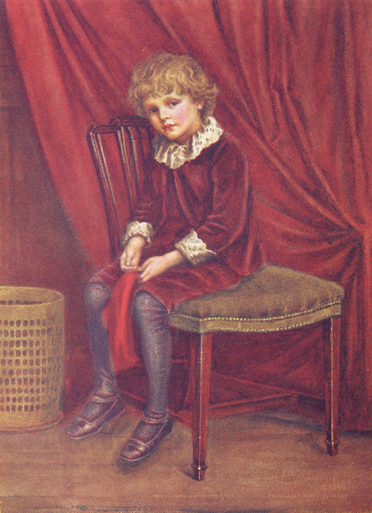 KATE GREENAWAY. Red boy 1905 old antique vintage print picture