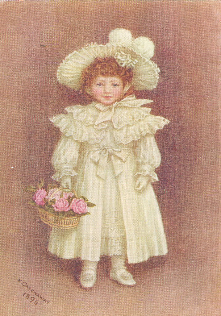 KATE GREENAWAY. Vera Evelyn Samuel 1905 old antique vintage print picture