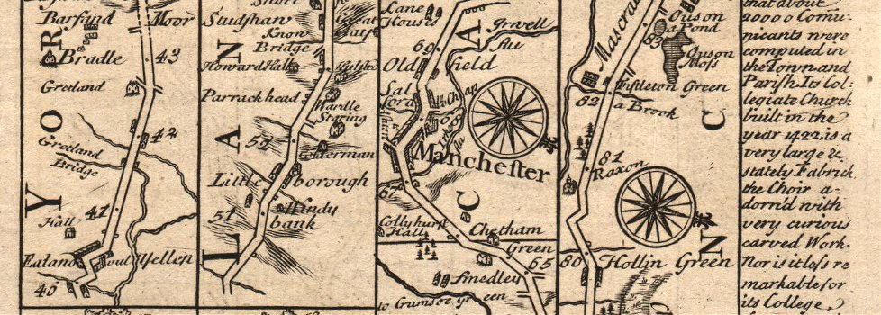 Ripponden-Rochdale-Manchester-Eccles-Warrington OWEN/BOWEN road map ...