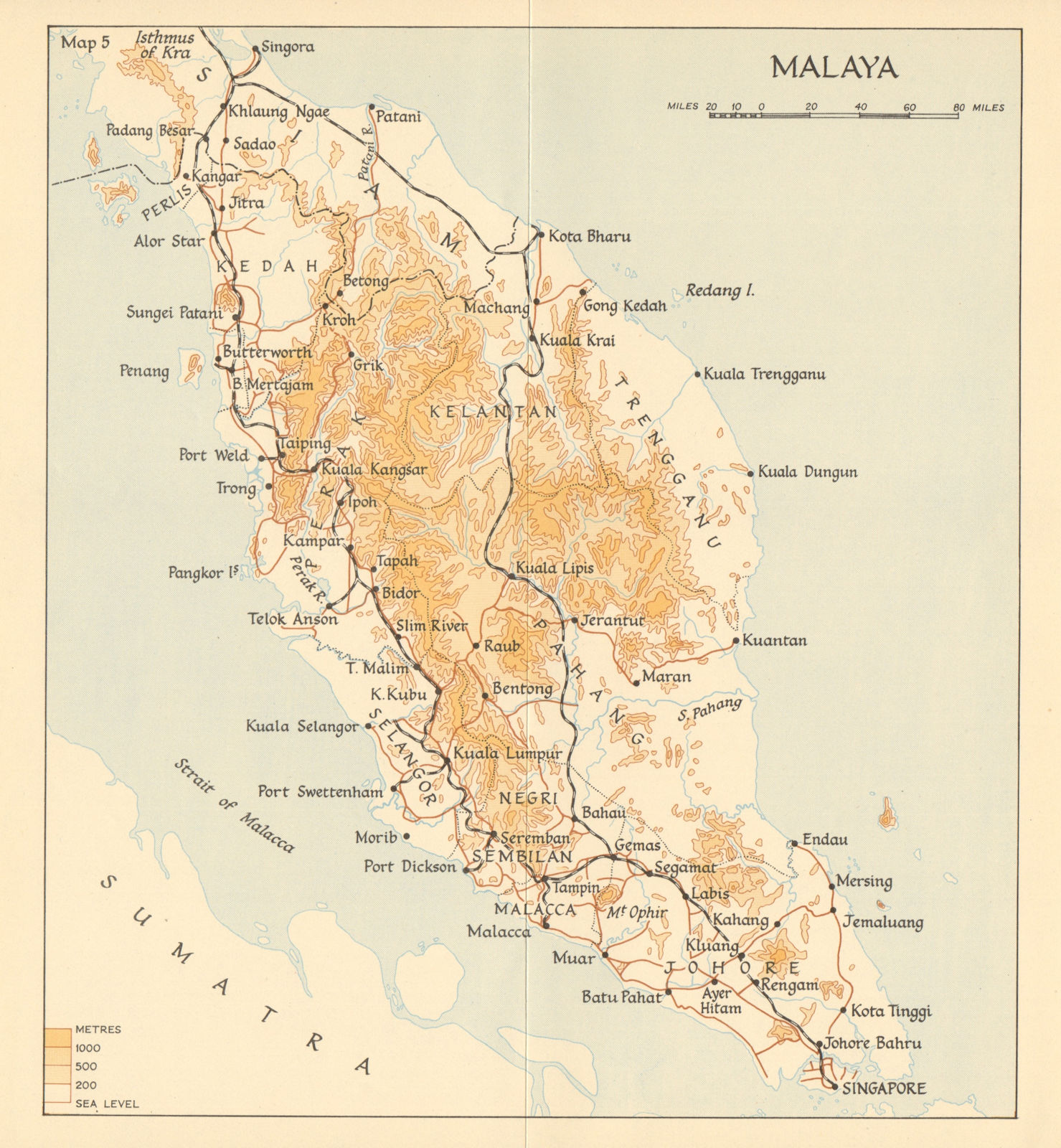 Associate Product Malaya in 1941. Malaysia 1957 old vintage map plan chart