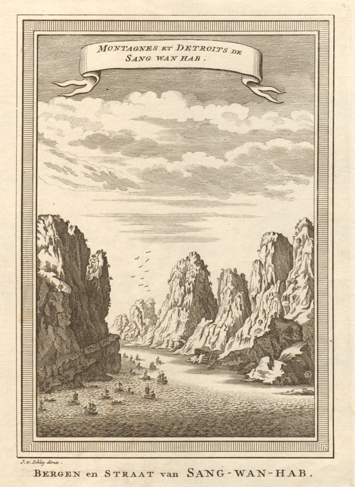 Associate Product 'Montagnes… de Sang Wan Hab'. Bei jiang gorges Qingyuan Guangdong. SCHLEY 1749