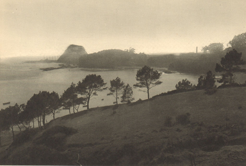 CHILE. Lota. Minas de carbon. The coal mines 1932 old vintage print picture