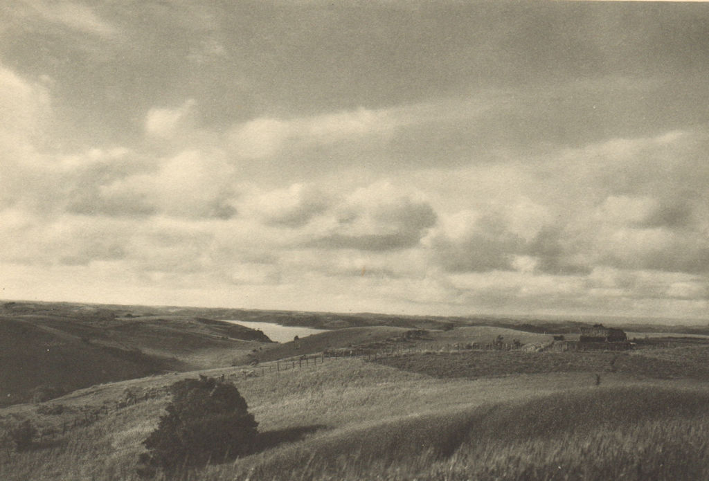 Associate Product CHILE. Lago Budi. Paisaje de Araucania. Landscape 1932 old vintage print