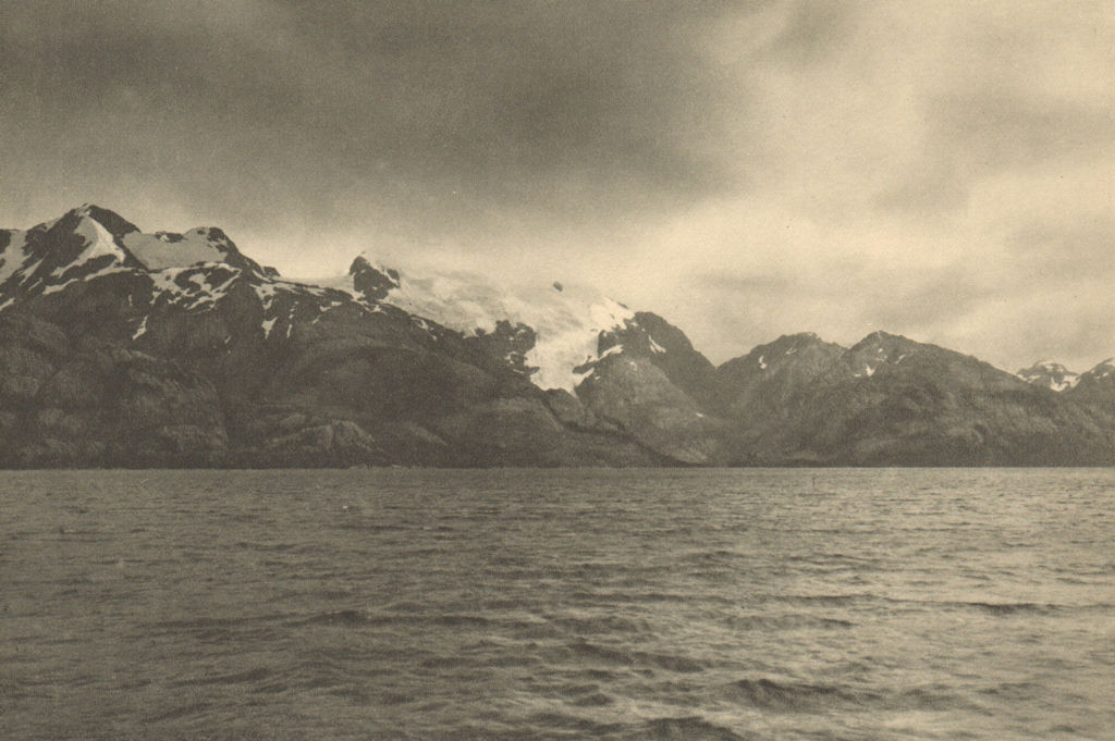 CHILEAN PATAGONIA. Estrecho Magallanes. Oeste Cabo Froward. Magellan Strait 1932