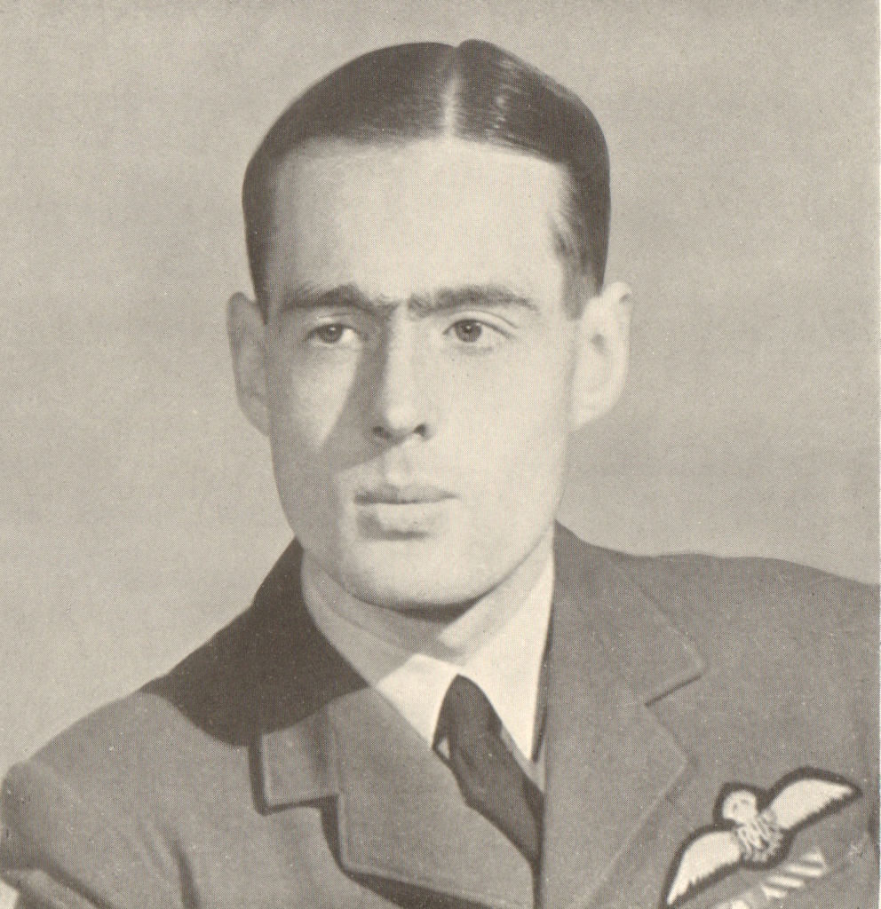 Associate Product Wing Commander Leonard Cheshire VC. World War 2. Royal Air Force 1954 print
