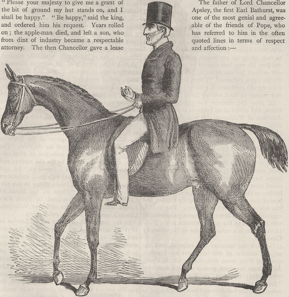 Associate Product MILITARIA. The Duke of Wellington in 1842. London c1880 old antique print