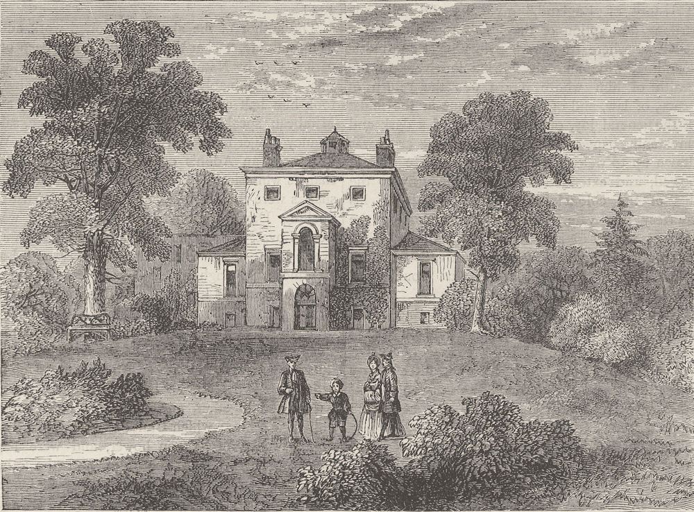 BLACKHEATH. West Combe, in 1794. London c1880 old antique print picture