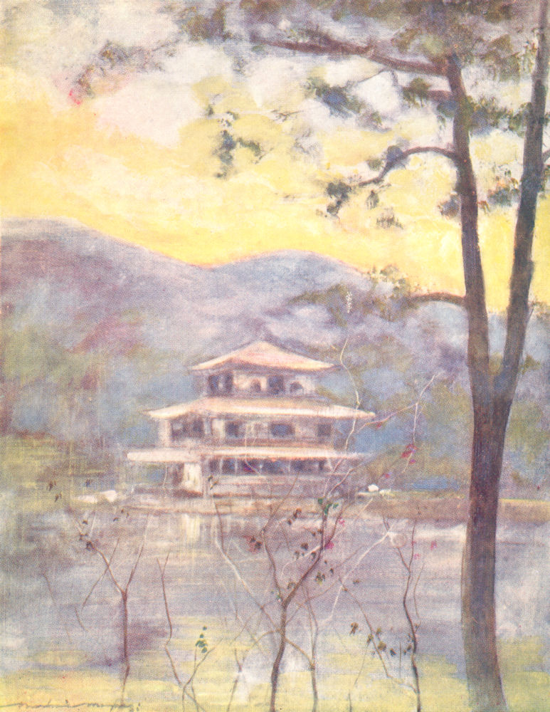 JAPAN. Kyoto 1904 old antique vintage print picture