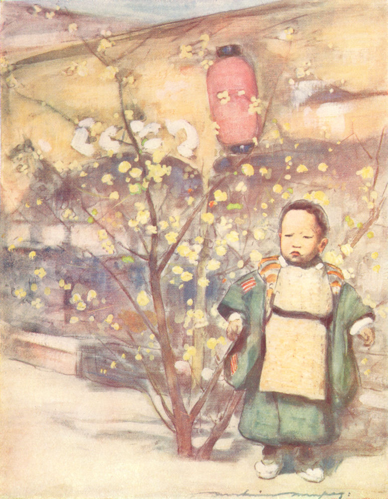JAPAN. A Little Jap 1904 old antique vintage print picture