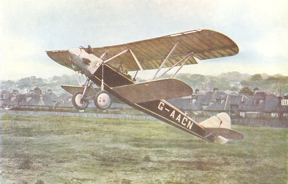 Associate Product AIRCRAFT. Handley Page Guggenheim aeroplane, type 39-Gugnunc 1930 old print