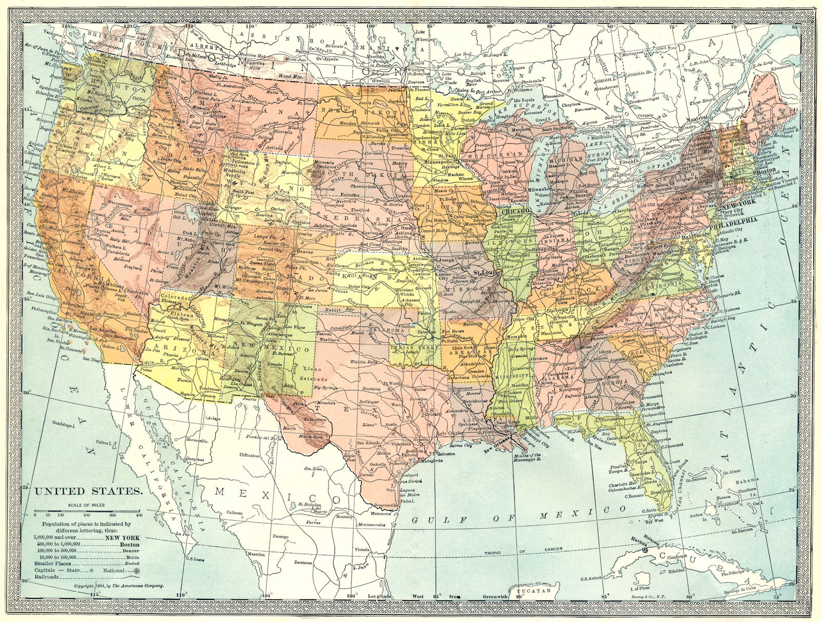 United States. Indian Territory 1907 old antique vintage map plan chart
