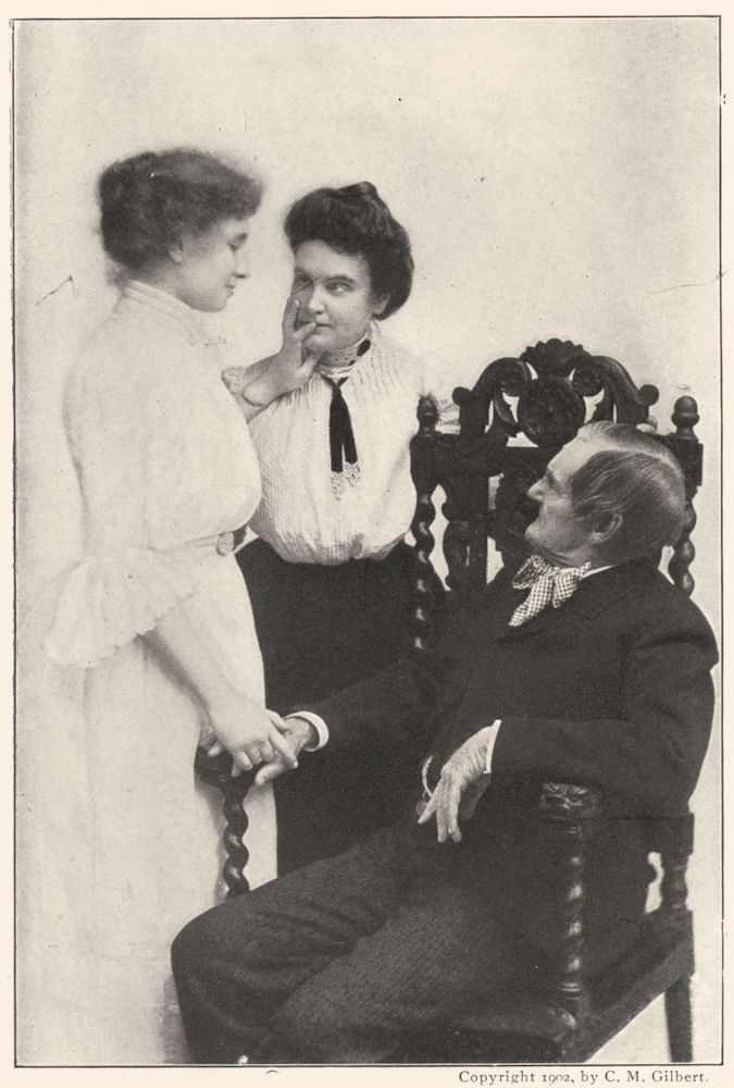 Associate Product AUTHORS. Helen Keller, Her Instructor and Joseph Jefferson 1907 old print