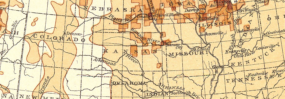 USA Density Of Scandinavians 1900 Old Antique Vintage Map Plan Chart   P 6 034436c 