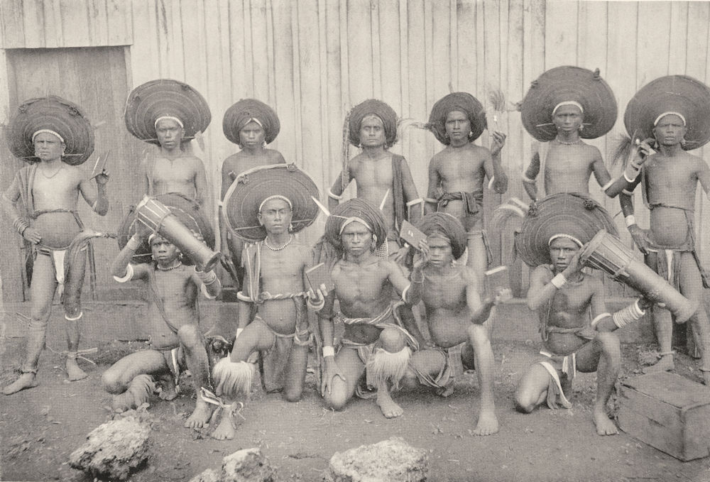 Associate Product INDONESIA. Natives of Tenimbre Islands; Timor-Laut, between & New Guinea 1900