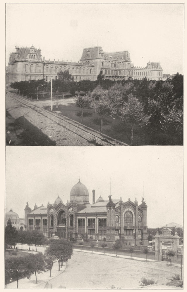 BUENOS AIRES. Argentina; Board Education Museum; Pavilion,National Products 1907