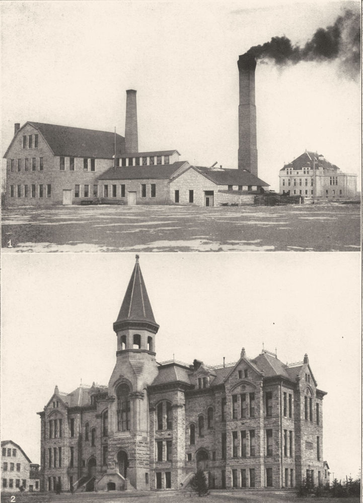 UNIVERSITY OF WYOMING. Mechanical building & Science Hall; Languages 1907