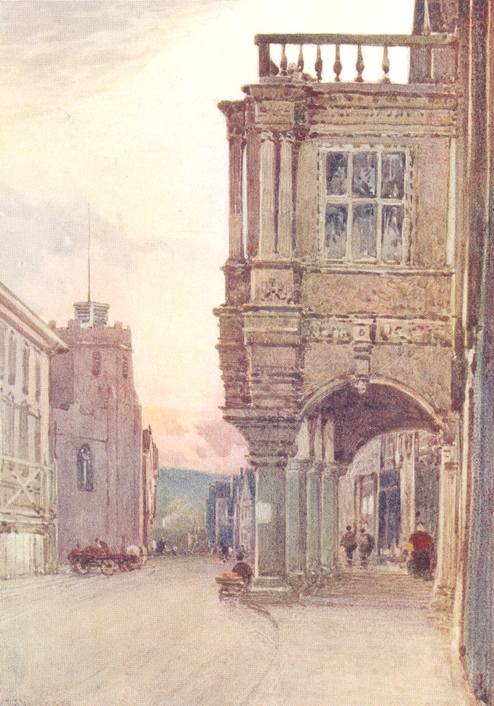 HARBERTON Cider Press House,Great Englebourne.Devon.William Russell Flint 1949 