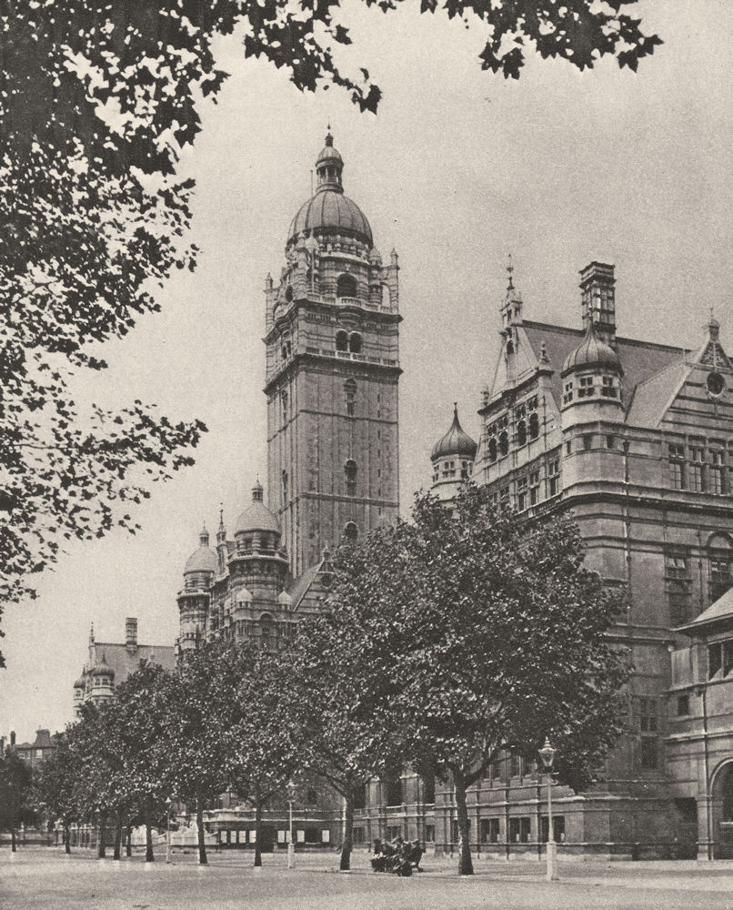 LONDON. London University. Imperial Institute South Kensington 1926 old print