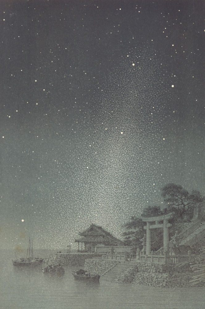 Associate Product ASTRONOMY. Zodiacal Light seen in Japan.  Jones 1877 old antique print picture