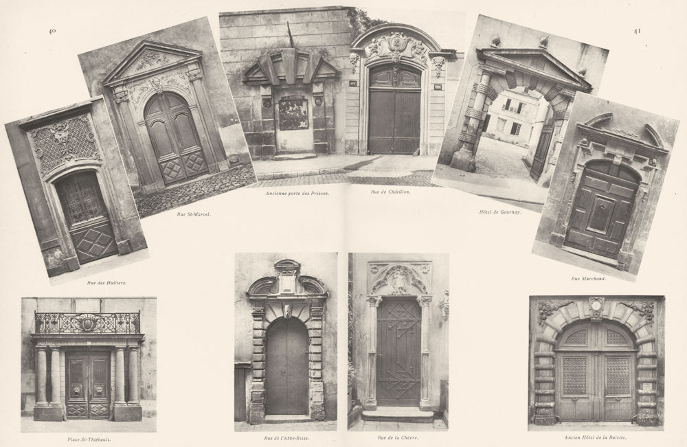 Associate Product METZ. Rue Huiliers; St- Marcel; Châtillon; Gournay; mer- Thiébault; Risse 1937