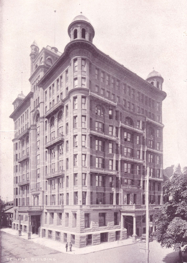 Associate Product TORONTO. Temple Building – Bay & Richmond Streets. Order of Foresters 1900