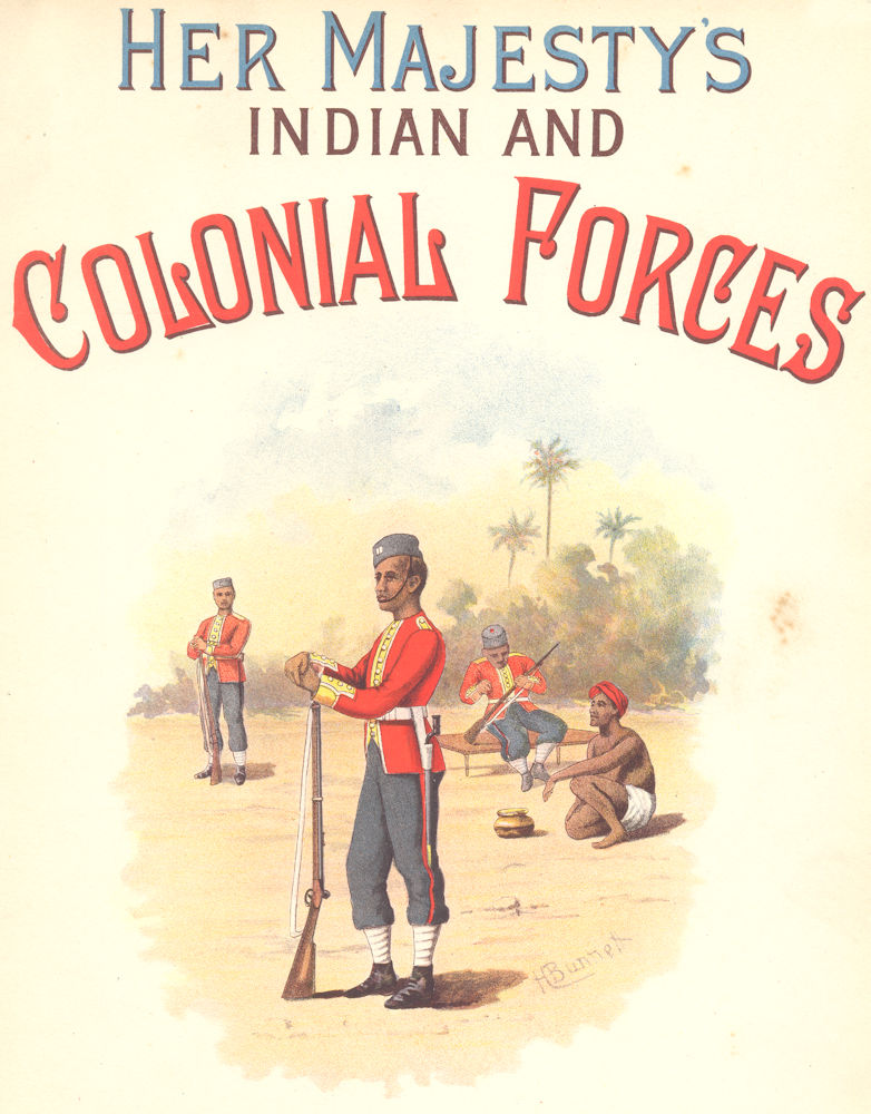 Associate Product BRITISH INDIAN ARMY UNIFORMS. The 11th – Bengal Native Infantry Regiment 1890