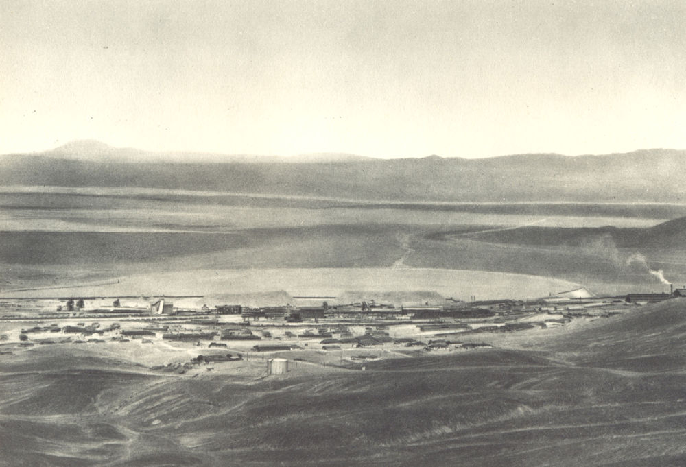 CHILE. Chuquicamata. Vista total de la planta. Overall view of the plant 1932