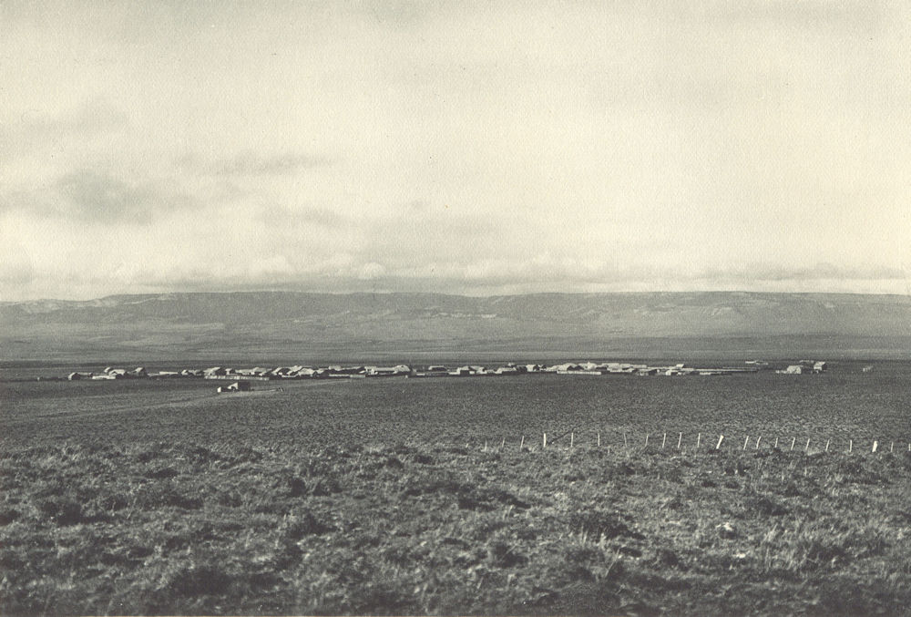 Associate Product CHILEAN PATAGONIA.Balmaceda(Aysen).Pueblo situado el límite con Argentina. 1932