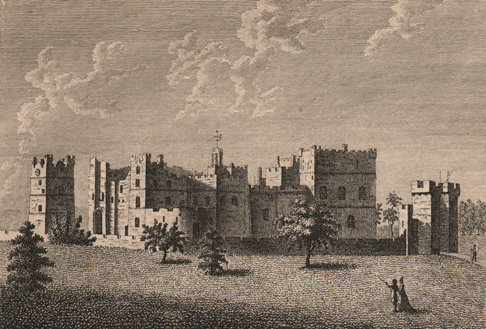 Associate Product RABY CASTLE, Durham. Plate 1. GROSE 1776 old antique vintage print picture