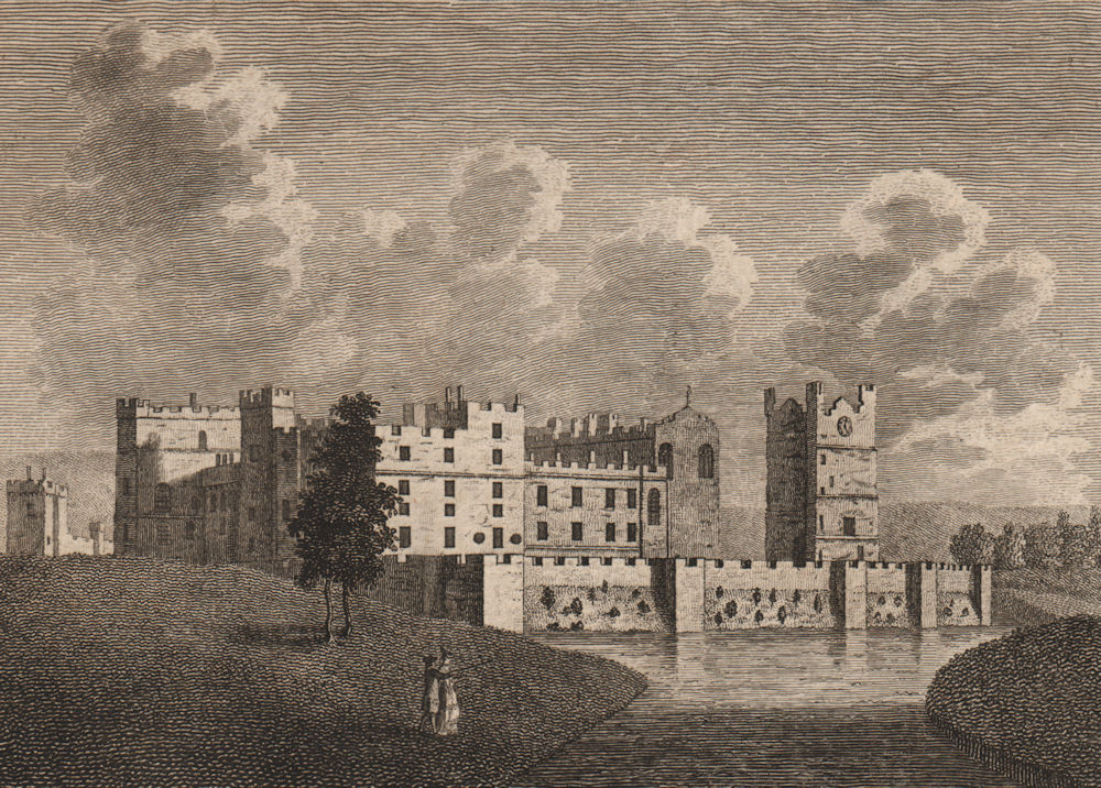 Associate Product RABY CASTLE, Durham. Plate 2. GROSE 1776 old antique vintage print picture