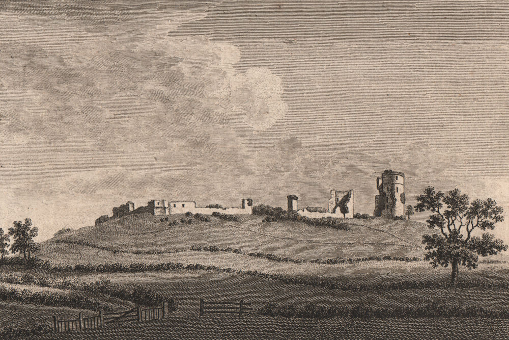 HADLEIGH CASTLE. 'Hadley Castle, Essex'. GROSE 1776 old antique print picture