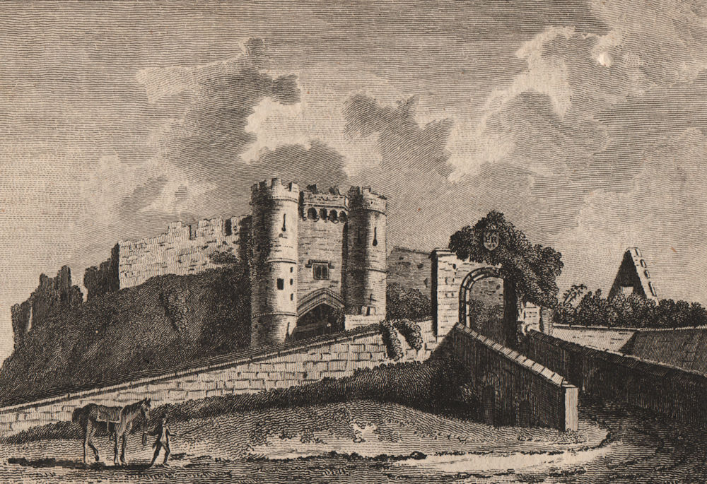 Associate Product CARISBROOKE CASTLE, Isle of Wight. 'Carisbrook Castle'. Plate 3. GROSE 1776