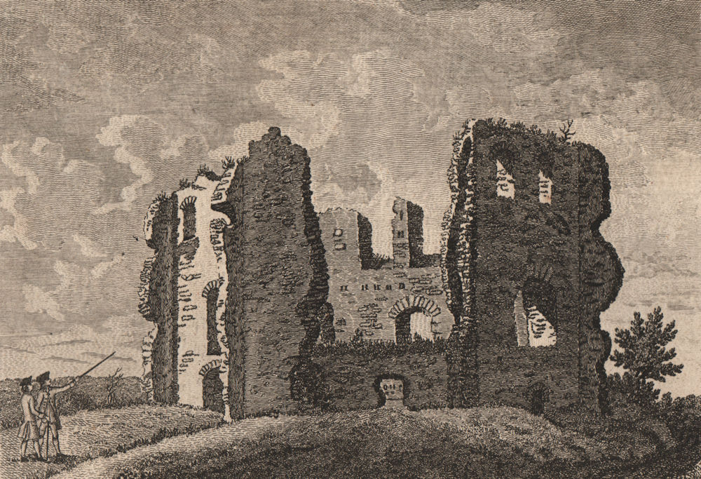 Associate Product ODIHAM CASTLE, Hampshire. 'Odiam Castle'. GROSE 1776 old antique print picture