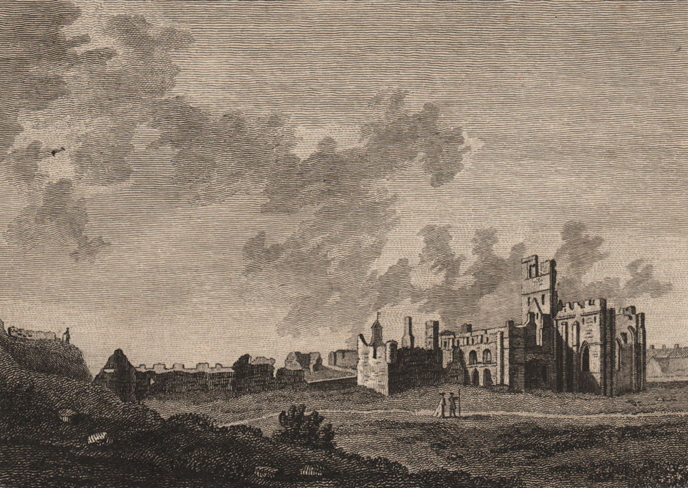 Associate Product LINDISFARNE, or Holy Island Monastery, Northumberland. Plate 1. GROSE 1776