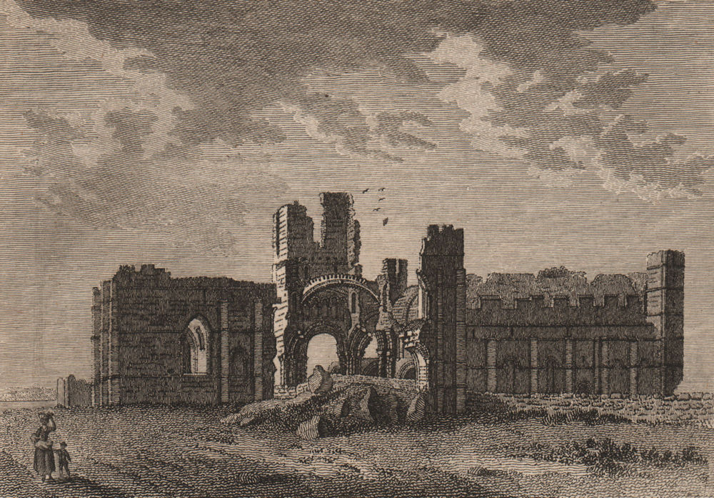 Associate Product LINDISFARNE, or Holy Island Monastery, Northumberland. Plate 2. GROSE 1776